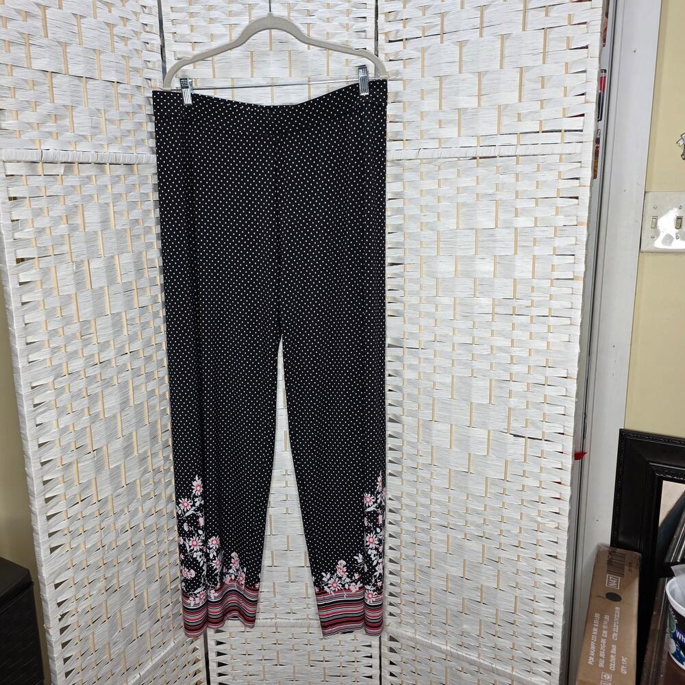 VIP Knits Avenue Polka Dot Pants Size 14/16 Pre-loved